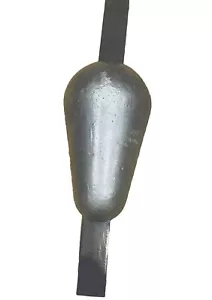 Pear Shaped Aluminium Boat Anodes 0.9kg - Picture 1 of 1