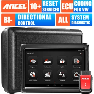 ANCEL X6 OBD2 Scanner Bi-directional All System Diagnostic Tool ABS SAS DPF TPMS - Picture 1 of 16