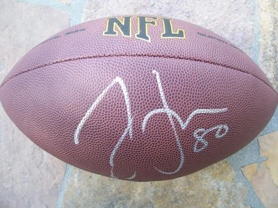 *JULIUS THOMAS*SIGNED*AUTOGRAPHED*FOOTBALL*DENVER*BRONCOS*JAGUARS*DOLPHINS* - Image 1 of 2