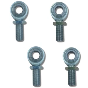 Heim Joint Two Pairs .75" wide 3/4-16 threads 1.75" Long 3/4" Opening w/ Nuts - Picture 1 of 1