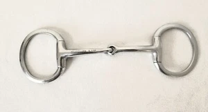 5-1/2" Eggbutt Snaffle Bit Stainless Steel by Korsteel - Picture 1 of 3