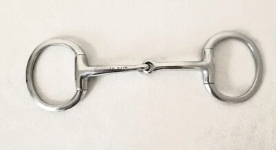 5-1/2" Eggbutt Snaffle Bit Stainless Steel by Korsteel - Image 1 of 3