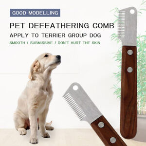 Grooming Product Dog Comb Knife Pet Comb Pet Hair Trimming Hair Remover Brush