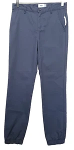 Old Navy Girls Classic Navy 100% Cotton Chino Jogger Pants Size 14 NWT - Picture 1 of 8