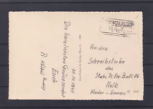 Bahnhofkastenstempel Schwanenstadt gelaufen auf Feldpost Karte 30.VII.1940 - Picture 1 of 2