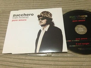 ZUCCHERO SPANISH CD SINGLE SPAIN 2 TRACK PROMO PURO AMORE SLIM CASE - Bild 1 von 1