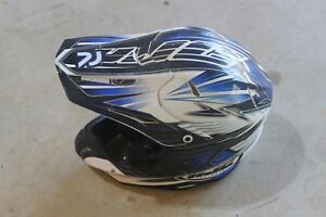 HJC Rphax Blue Helmet Size XS Dirtbike MX ATV UTV Offroad 2689 Z1