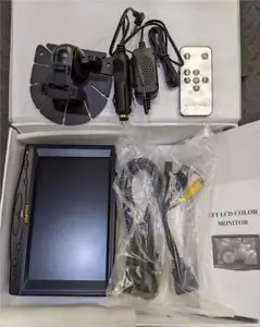 Lilliput 619A 7" LED HDMI Feldmonitor mit 12V Autoladegerät - Bild 1 von 4