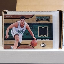 2006-07 Upper Deck Hardcourt Materials Jersey Wally Szczerbiak Boston Celtics