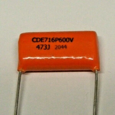 CORNELL DUBILIER Orange Drop 716P 0.047 uF / 47 nF473J 600V for Valve amp Guitar Tone etc
