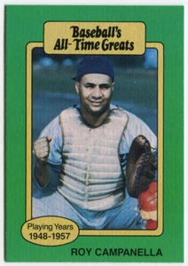 1987 Hygrade Baseball's All-Time Greats - Roy Campanella Brooklyn Dodgers - Picture 1 of 2