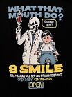 What That Mouth Do? Dentist Smile Shirt Open 925 Adult XL 22” X 29”Black Graphic