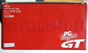 CAR ADAPTER 12V, GENUINE NEC PC ENGINE GT, PI-AD12, JAPAN MARKET, PSU BRAND NEW! - Picture 1 of 4