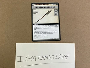 Pathfinder Adventure Card Game: Rise of the Runelords Horsechopper +1 Promo Card - Picture 1 of 1