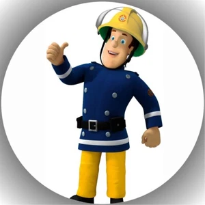 Colocador de tartas cumpleaños imagen de tartas fondant bombero Sam L14 - Imagen 1 de 1
