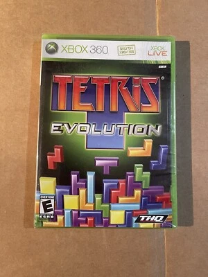 Tetris Evolution THQ Microsoft Xbox 360 2007 New SEALED - Image 1 of 4