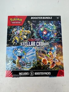 Pokemon TCG Stellar Crown Booster Bundle Factory Sealed - Case Fresh - Picture 1 of 7
