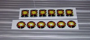 Williams Sorcerer Flipper Maschine Drop Target Aufkleber Set - Bild 1 von 1