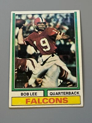 1974 Topps Football #265 Bob Lee - Image 1 of 2
