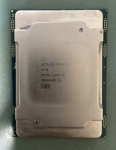 Intel Xeon Silver 4210 SRFBL 2,2GHz 10C 20T 13,75MB Cache Sockel FCLGA3647 - Bild 1 von 2