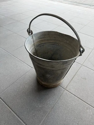 Zinkeimer Deko Eimer, Zink, Vintage-Stil - Bild 1 von 4