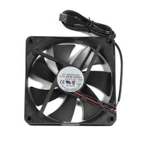 USB Fans CPU Cooling Radiator 5V 2Pin USB Fans for Computer Case-Server Radiator - Picture 1 of 8