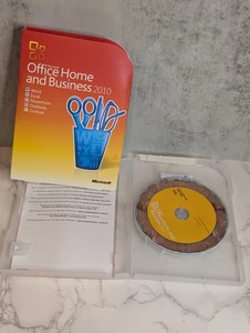 Microsoft Office Home and Business 2010 Retail DVD With Product Key Code - Picture 1 of 3
