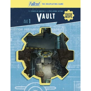 Modiphius Entertainment: Fallout: The Roleplaying Game - Paquete de mapas 1: Vau - Imagen 1 de 9