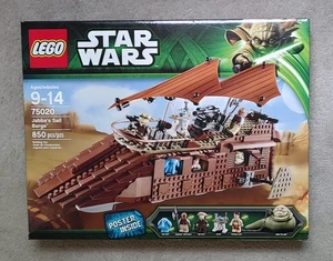 NEW Lego STAR WARS 75020 Jabbas Sail Barge. Ree-Yees Max Rebo Leia Slave INSURED - Picture 1 of 10