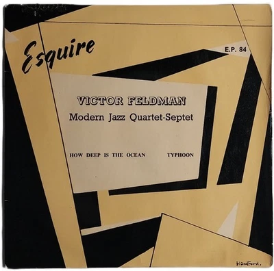 Victor Feldman How Deep Is The Ocean / Typhoon 7" EP (1955) Esquire EP-84 - Image 1 of 4