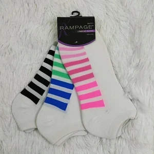 6 Paar No-Show Socken von Rampage - Neu mit Etikett - Bild 1 von 4