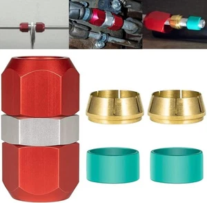 Kit de reparación de empalme de línea de aluminio 800-640 5/8"" para aire acondicionado, refrigerante, calentador, aceite, etc. - Imagen 1 de 9
