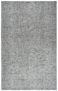 3x5 Rizzy Rugs Gray Lines Mosaic Tufted Solid Door Mat TAL106 - Aprx 3' x 5' - Picture 1 of 2