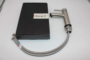 Ibergrif M11103 Mischbatterie Wasserhahn Bad Edelstahl robust langlebig - Bild 1 von 8
