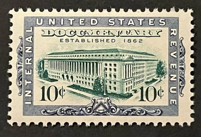 Travelstamps: 1962 US Stamps Scott #R733 10 Cent Documentary MNH OG - Image 1 of 4