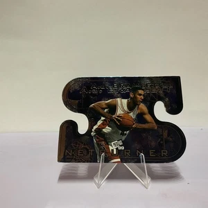 Die Cut 🏀 Pase de prensa 1999 A.J. Quemadores de red Bramlett NB18 - Imagen 1 de 3