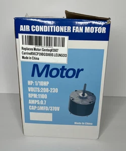 Motor Ventilador Aire Acondicionado Reemplaza GenteQ 3905, 5KCP39EGS070S 208-230V 1/4 HP - Imagen 1 de 4
