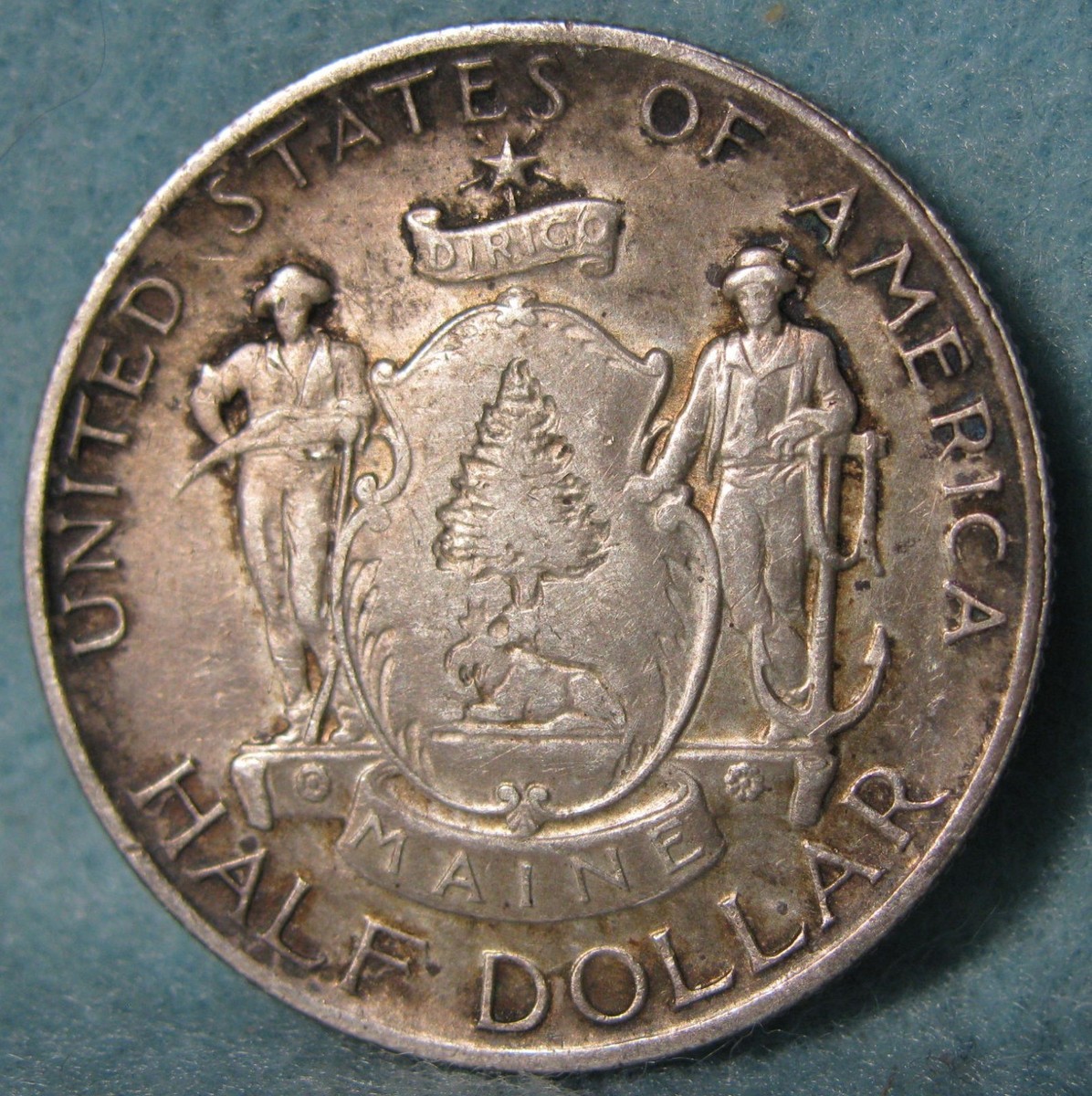 1355.　未使用　銀貨　1920年　アメリカ　ピルグリム　記念　コイン 1355. 未使用 銀貨 1920年 アメリカ ピルグリム 記念 コイン