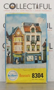 KIBRI # B-8304 - HOUSE / STORE FRONT - BAUSATZ - HO SCALE MODEL KIT - RAILWAY🔥 - Picture 1 of 3