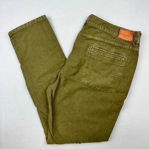 Billy Reid Pants Mens 38 31 Slim Fit Straight Leg Chino Khakis Casual Green - Picture 1 of 7