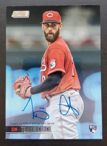Topps Stadium Club Tejay Antone RC 2021 automático #SCBA-TAN Cincinnati Reds - Imagen 1 de 2