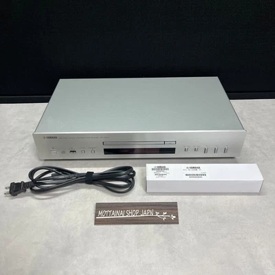 Reproductor de CD YAMAHA CD-S300 CD-R/RW/MP3/WMA Audio Plateado con Control Remoto Probado ¡Bueno! Foto 1 de 4