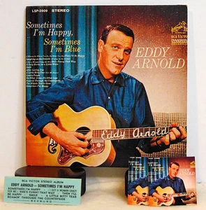 Eddy Arnold - Sometimes I'm Happy - 1964 RCA VLP-2909 7" 33RPM Mini Album - Picture 1 of 6