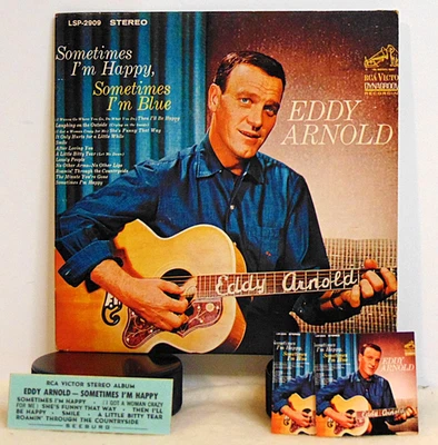 Eddy Arnold - Sometimes I'm Happy - 1964 RCA VLP-2909 7" 33RPM Mini Album - Image 1 of 4