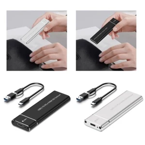 NVMe SSD Enclosure Case with USB3.1 Quick Transfer, Perfect for Traveling - Photo 1/10