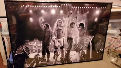 VAN HALEN EDDIE 24X36 POSTER KILLER CONCERT SHOT 1980s David Lee roth Encore - Image 1 of 3