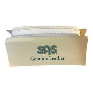 Lacci di ricambio per scarpe Sas Comfort originali corde su cartoncino bianco - nuovi - Foto 1 di 2