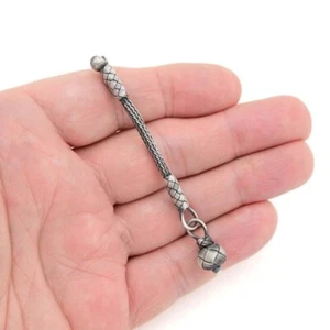 Hecho a mano Trabzon kazaz tejido a mano borla de metal 1000 cuentas de oración de plata 730212 - Imagen 1 de 4