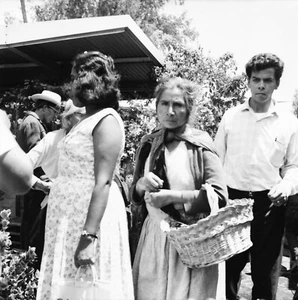XOCHIMILCO c. 1960 - Femmes Marché Mexique - Négatif 6x6 - MEX 33 - Picture 1 of 1
