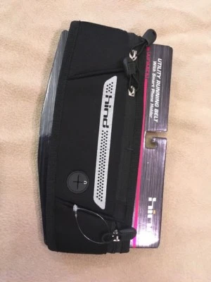 Hind Running Utility Belt Smart Phone Key Pouch Reflective Fanny Pack Black New - Image 1 of 4